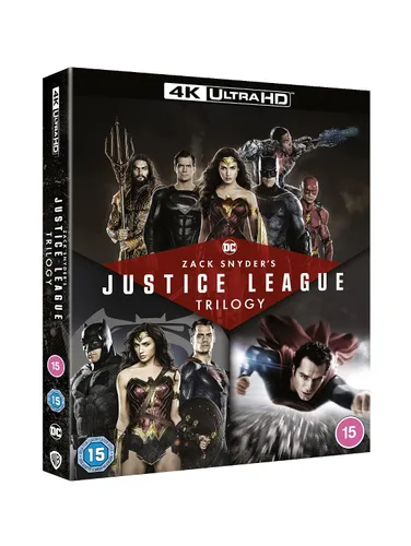 Vista 2 de ZACK SNYDER'S JUSTICE LEAGUE TRILOGY 4K Ultra-HD 2021 Blu-ray Region Free