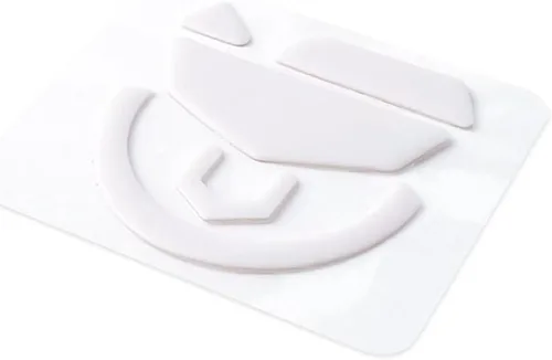 Vista 5 de Juego de 2 patines de hielo con bordes curvados redondeados para Logitech G502 Hero Superlight Wireless Gaming Mouse Upgrade