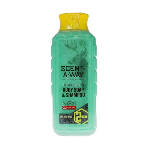 Vista 4 de Hunters Specialties Scent-A-Way MAX - Jabón líquido corporal y champú de 12 onzas