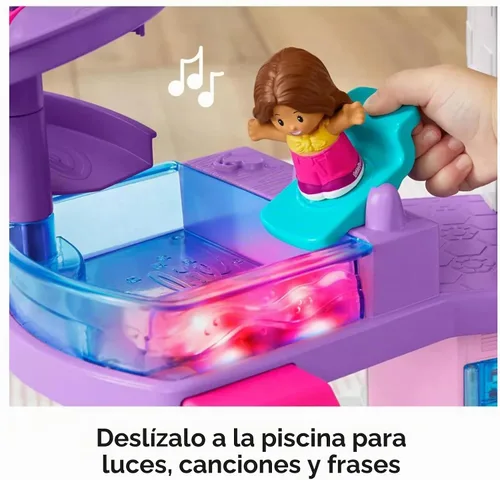 Vista 4 de Barbie Dream House Mini de Little People