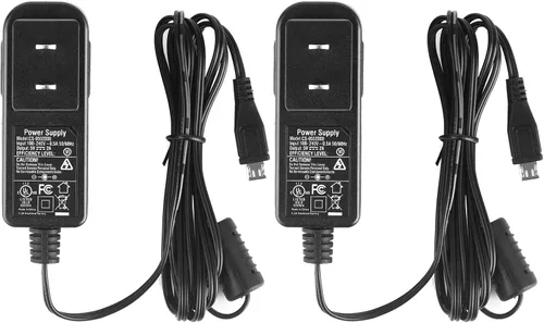 Vista 10 de Cargador de pared micro USB de 5V 2A, adaptador de fuente de alimentación micro USB AC/DC 5V para Raspberry Pi Zero, Kindle Paperwhite, Echo Dot