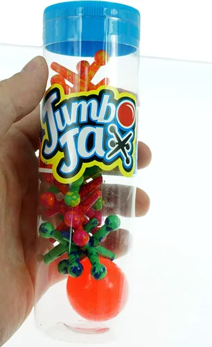 Vista 3 de JA-RU Jumbo Jax Toy Set (paquete de 3) Juego de gatos de goma suave con pelota Juegos clásicos antiguos para niños Juguetes de los años 90