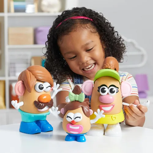 Vista 3 de Juego de cabeza de papa para crear tu familia con 44 piezas y piezas, juguetes creativos para niños y preescolares para niñas y niños de 2 años