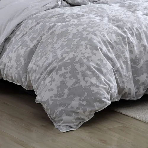 Vista 7 de Kenneth Cole - Juego de funda de edredón tamaño individual, ropa de cama de algodón suave para todas las estaciones, prelavada para mayor suavidad