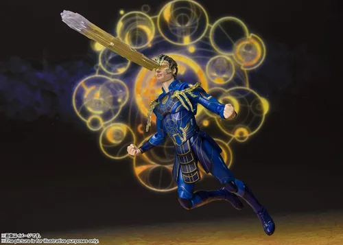 Vista 6 de Bandai Spirits S.H. Figuarts Marvel Eternal Ecaris, Aprox. 5.9 pulgadas (5.906 in), PVC y ABS Figura de acción pintada