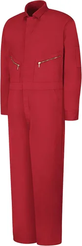 Vista 3 de Red Kap Mono de algodón con cremallera frontal para hombre