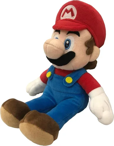Vista 2 de Little Buddy 1583 Super Mario All Star Collection 1583 - Mario - Peluche mediano de peluche, 14 pulgadas, multicolor