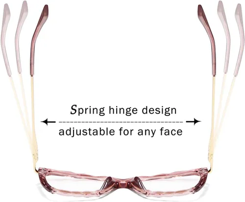 Vista 6 de FEISEDY Gafas de ojo de gato Marco Lentes transparentes Gafas Mujeres B2440