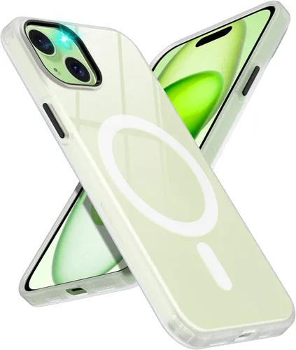 Vista 16 de Funda para iPhone 13 Pro compatible con MagSafe, funda magnética transparente para iPhone 13 Pro con funda protectora delgada a prueba de golpes
