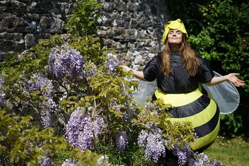 Vista 6 de Bodysocks - Disfraz inflable de abeja para adultos