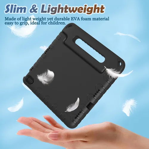 Vista 8 de LTROP Funda para Niños para iPad de 11ª Generación (A16) 2025/10ª Generación (10.9 pulgadas, 2022) con Protector de Pantalla, Funda con Mango