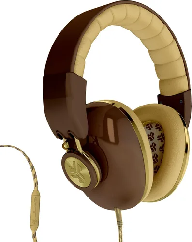 Vista 8 de JLab Audio Bombora - Auriculares con micrófono universal, marrón mate/dorado