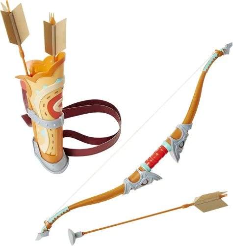Vista 4 de Super Mario World of Nintendo Legend of Zelda Breath of The Wild Bow Arrow Figura de juguete