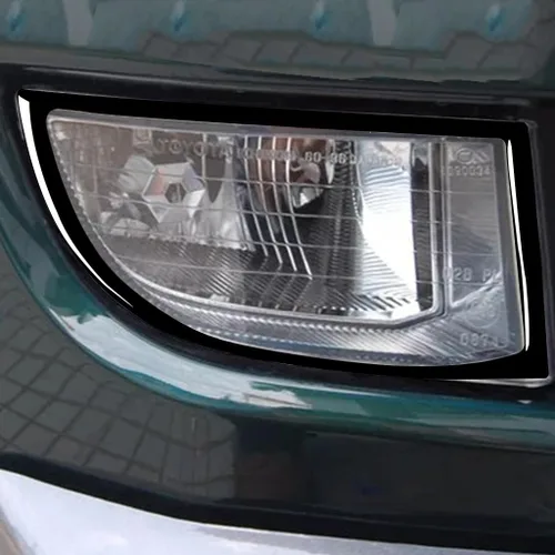 Vista 18 de Adhesivo decorativo ABS para salida de aire central de automóvil, compatible con Toyota Land Cruiser Prado 2010 2011 2012 2013 2014 2015 2016 2017