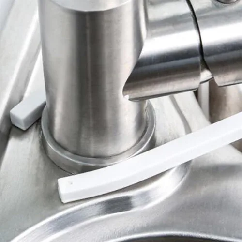 Vista 4 de Géneric Soporte de esponja de cocina, soporte de almacenamiento duradero para fregadero pequeño, organizador de metal, organizador de fregadero