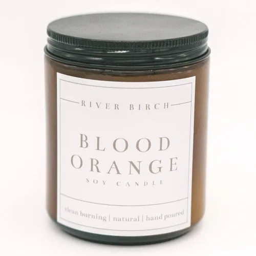 Vista 41 de River Birch Candles - Vela perfumada de almendra y miel Velas en tarro de ámbar de soja de primera calidad, totalmente naturales, no tóxicas, 8.5
