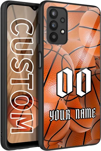 Vista 9 de Funda de goma personalizada con diseño de bandera de Estados Unidos para Galaxy A16/A15/A25/A14/A54/A53/ A03S/A02S América Fuego