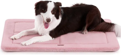 Vista 11 de Made4Pets Cojín Cama para Jaula de Perros Medianos y Grandes, Lavable y Reversible, Tapete Antideslizante para Perrera para un Sueño Acogedor, Cama