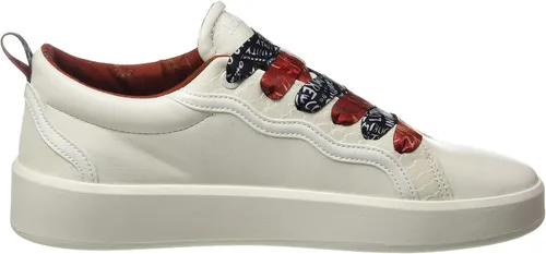 Vista 6 de Desigual Zapatillas bajas para mujer, Blanco