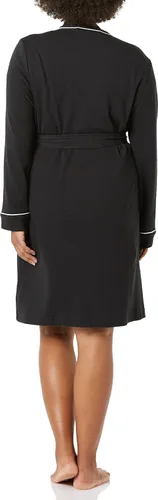 Vista 5 de Tienda Essentials Bata ligera de punto gofre de longitud media para mujer (disponible en tallas extragrandes)