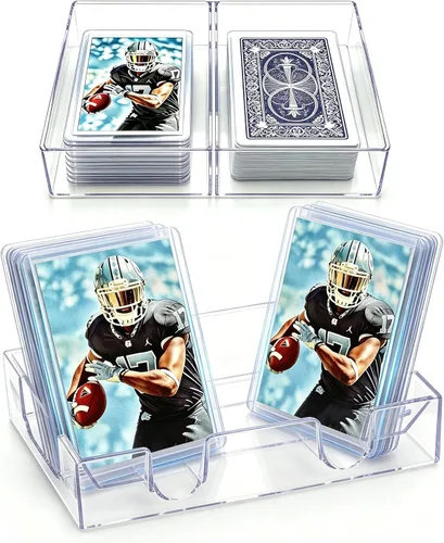 Vista 3 de 200 Card Sleeves Top Loaders for Cards, 35pt 3"x4" Clear (100Soft+100Hard)
