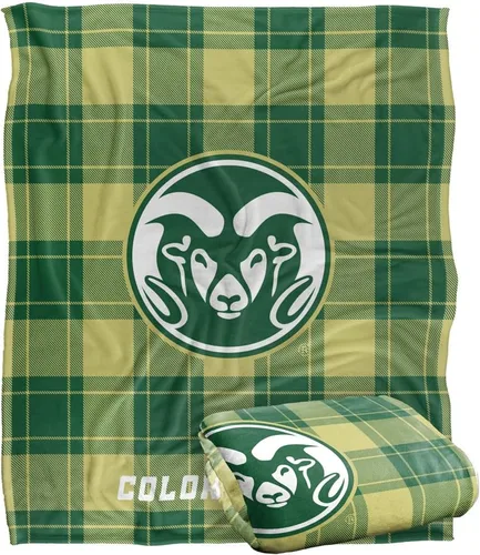 Vista 18 de LOGOVISION St John's University Campus Plaid Spirit Silky Touch Manta súper suave 36 x 58 pulgadas