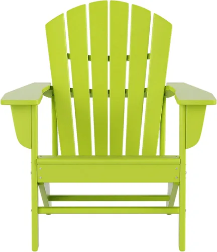 Vista 16 de WestinTrends Dylan - Silla Adirondack para exteriores (juego de 2), color blanco