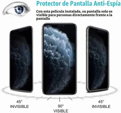 Vista 4 de PEHAEL Protector de pantalla de privacidad para iPhone 11 Pro Max/iPhone Xs