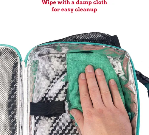 Vista 6 de Whiskware Lonchera térmica suave aislada para el trabajo, viajes y más, coral