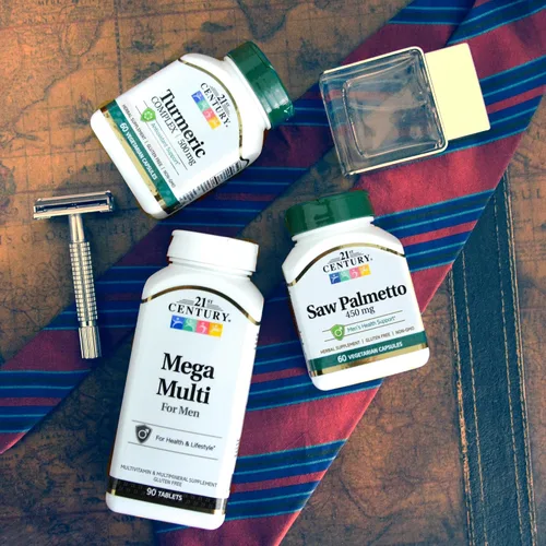Vista 6 de 21st Century Saw Palmetto 450 mg cápsulas vegetales, 60