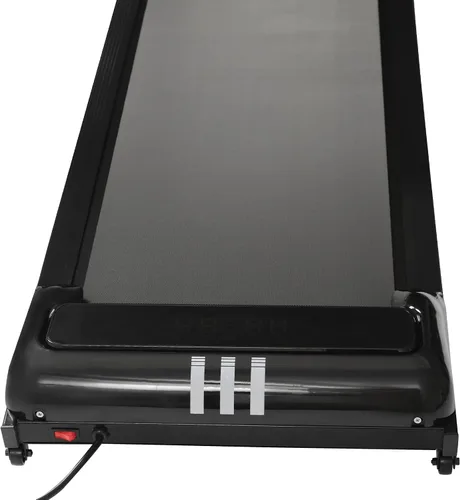 Vista 8 de Cinta de correr para el hogar, caminadora motorizada de 2.25 HP, velocidad de 4.97 mph, sin instalación, con control remoto y pantalla LED
