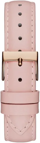 Vista 6 de GUESS Reloj de 1.417 in para mujer - Pulsera rosa esfera de oro rosa caja en tono oro rosa, Rosado, Classic