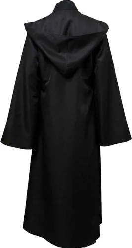 Vista 3 de Capa de cosplay para hombre, disfraz de túnica de Halloween, uniforme con capucha