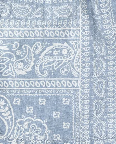 Vista 4 de The Childrens Place Pantalones cortos de sarga con estampado para niñas