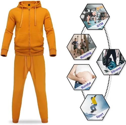 Vista 3 de Chándal para hombre, chamarras y pantalones de 2 piezas
