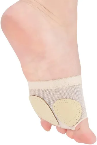 Vista 2 de Tangas de pie de baile, Patas del dedo del pie de la tanga, Zapatos líricos, Lyrical Ballet Belly Dance Foot Thongs, Zapatos de almohadilla de pata