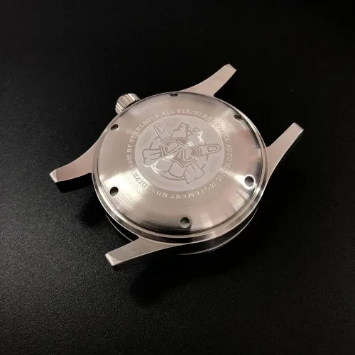 Vista 6 de STEELDIVE - Reloj automático para hombre 62Mas de viento automático 9843ft resistente al agua BGW-9 cronógrafo de buceo cerámica bisel de zafiro