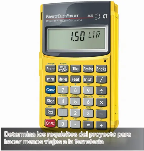 Vista 4 de Calculated Industries 8528 ProjectCalc Plus MX Calculadora métrica DIY