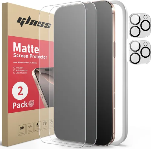 Vista 27 de Ambison Paquete de 1 protector de pantalla mate para iPhone 17 Air de 6.5 pulgadas 2025, antirreflejos y antihuellas dactilares, grado militar