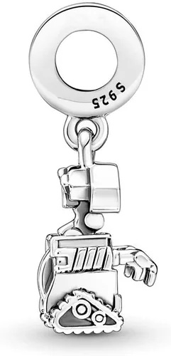 Vista 4 de Wall-E - Dije colgante de plata de ley 925, cuentas de joyería, regalos para mujer, pulsera y collar 118