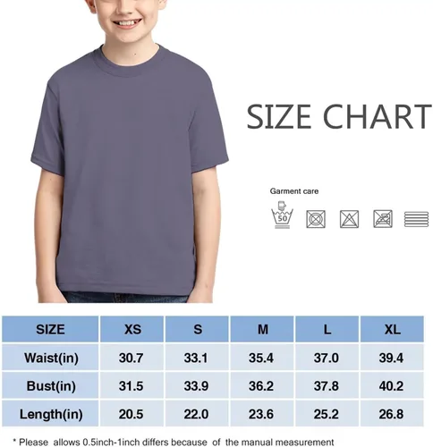 Vista 4 de Camiseta para niños y niñas con estampado en 3D, juego de moda, cuello redondo, manga corta