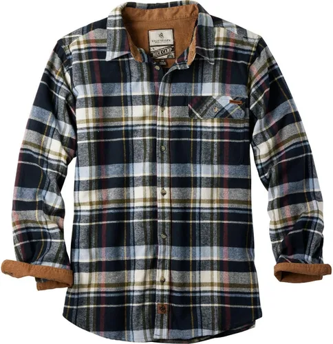 Vista 18 de Legendary Whitetails Camisa de franela de manga larga con botones para hombre, 100% algodón