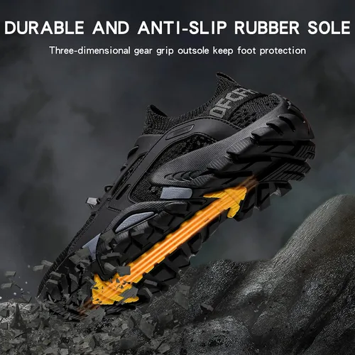 Vista 5 de TANGYUGEN Zapatos de agua para hombre y mujer, zapatos acuáticos para playa, antideslizantes, ligeros, transpirables, para caminar, trotar, viajes