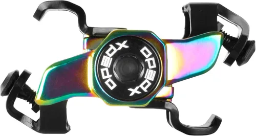 Vista 3 de XPEDO CXR - Pedales de ciclismo sin clip Entrada de doble cara, retención Posi-Lock, cuerpo de aluminio ligero, ideal para ciclocross, grava