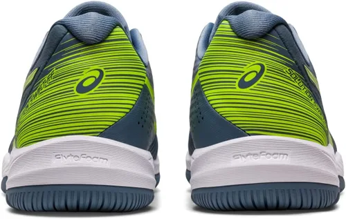 Vista 5 de ASICS Solution Swift FF para hombre, Azul aceroverde peligro