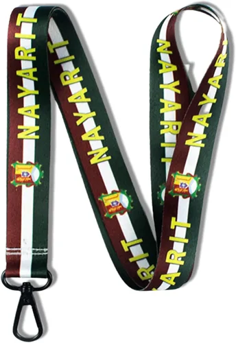 Vista 13 de Llavero con cordón de los Estados de México, cordón de México, cordón de identificación de México para insignias de llaves