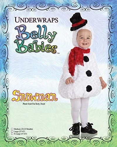 Vista 3 de Underwraps Baby's Snowman Bally