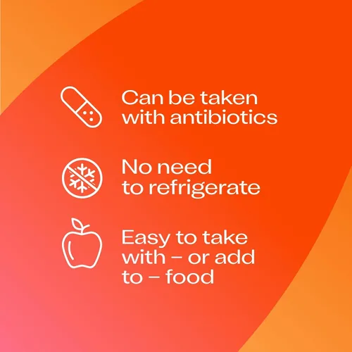 Vista 3 de Bio-Kult Suplemento probiótico extra fuerte para la salud intestinal, apoyo del sistema inmunológico y tu tracto digestivo, con vitamina B12 - 30