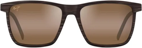 Vista 8 de Maui Jim One Way Negro mate/lava hawaiana polarizada