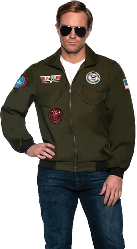 Vista 9 de UNDERWRAPS TOPGUN - Disfraz de piloto de combate - Oficial US NAVY TOPGUN